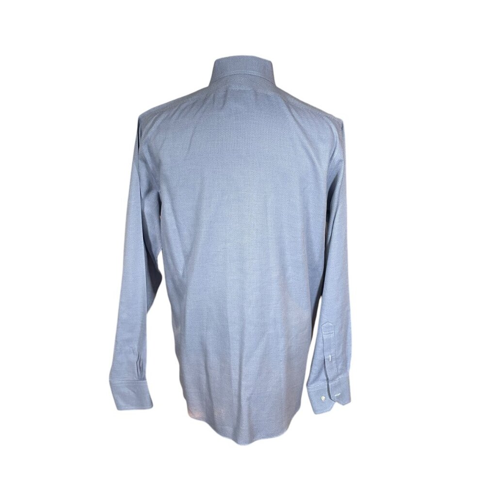 Brooks Brothers Men's Regent Blue Long Sleeve Button Front Shirt 16.5 36/37 - Picture 6 of 9